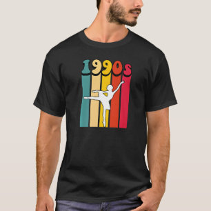 Ballerina Ballerina Balletttänzer Retro Vintag Bac T-Shirt
