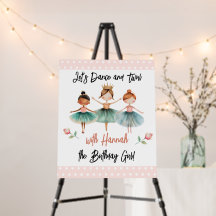 Ballerina Ballet Birthday Girl