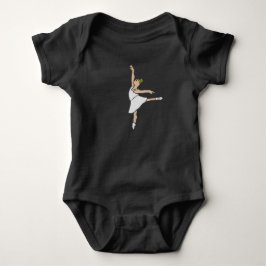 Ballerina Ballet Dancer Baby Strampler