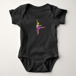 Ballerina Ballet Dancer Baby Strampler