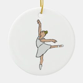 Ballerina Ballet Dancer Keramik Ornament