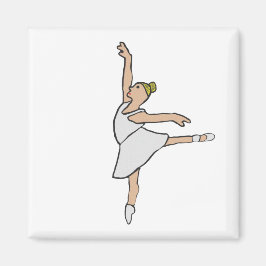 Ballerina Ballet Dancer Magnet
