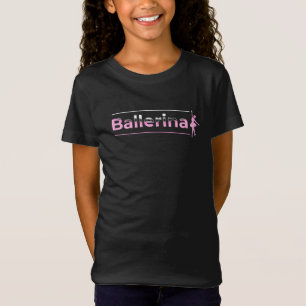 Ballerina - Ballet Dancer Minimalistische Art T-Shirt