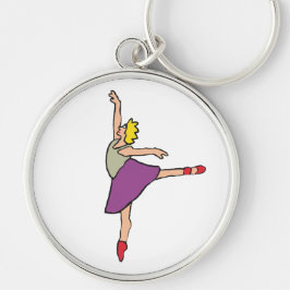Ballerina Ballet Dancer Schlüsselanhänger