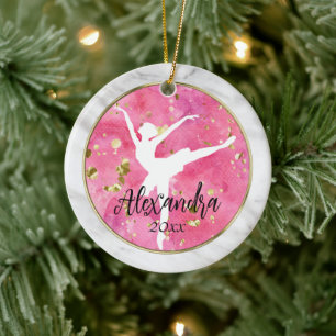 Ballerina Ballet - Traumstrecke Airolo - Gletsch Keramik Ornament