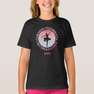 Ballerina Ballett Dancer - Mindset Values T-Shirt