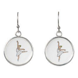 Ballerina Ballett Tänzer Ohrringe