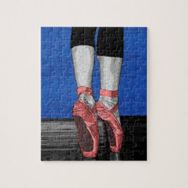 Ballerina Ballettschuhe Puzzle