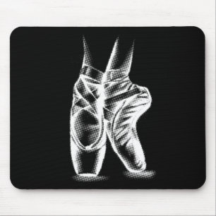 Ballerina Ballettschuhe Shirt Cool Toe Dancing Ges Mousepad