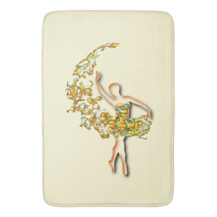 Ballerina Bath Mat Ballet Tänzerin Badematte