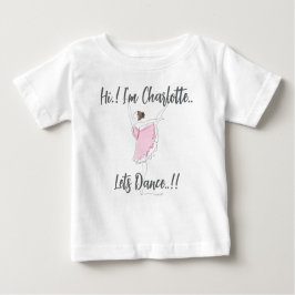 Ballerina Birthday Party Baby T-shirt