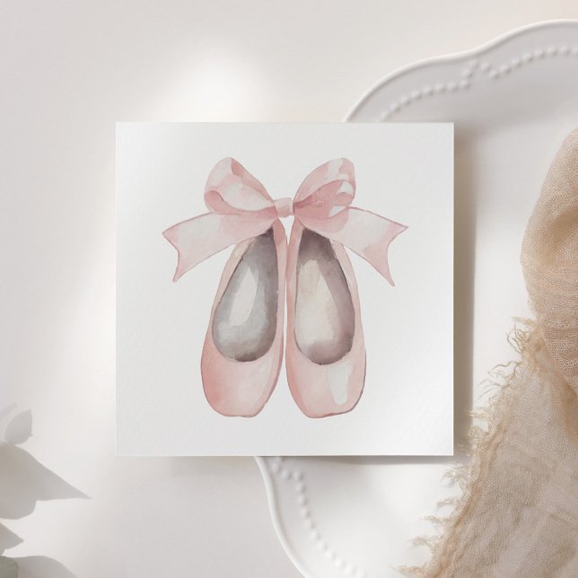 Ballerina Birthday Party Serviette (Von Creator hochgeladen)