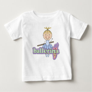 Ballerina - Blue Baby Tutu Bodysuit Baby T-shirt