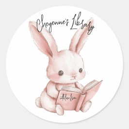 Ballerina Buchzeichen Sticker für Babydusche