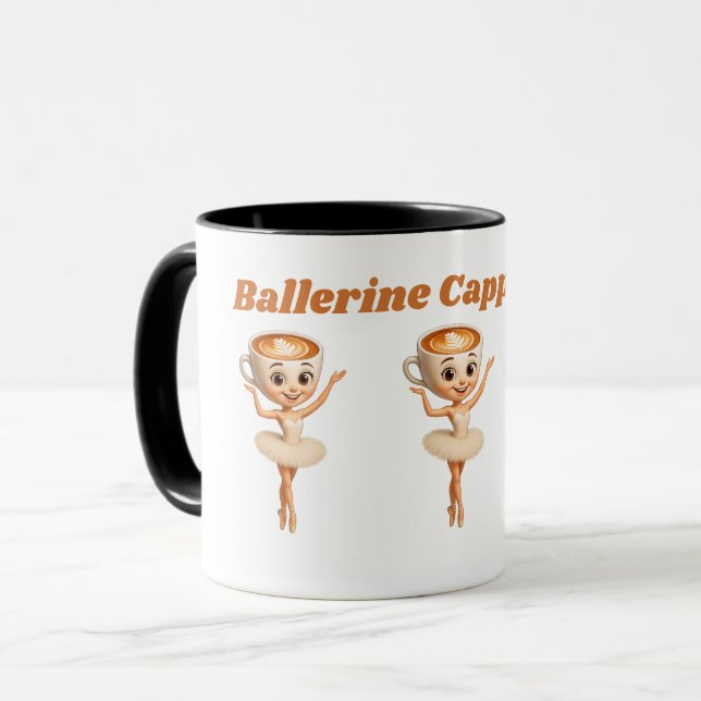 Ballerina Cappuccina Tasse (Vorderseite Links)