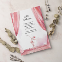 Ballerina Center Bühne Kindergeburtstag Party