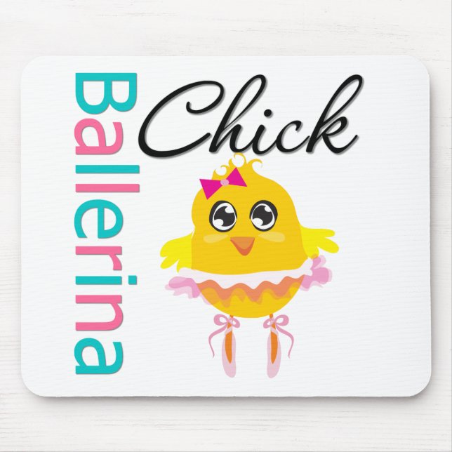 Ballerina Chick Mousepad (Vorne)