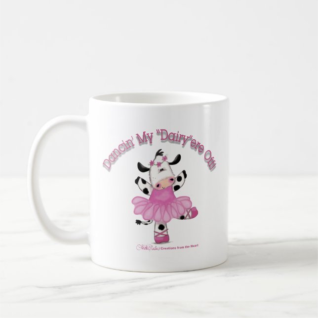 Ballerina Cow Tasse (Links)