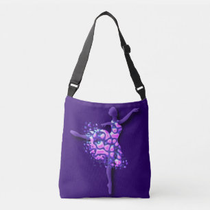 Ballerina Crossbody Beutel Balletttänzerin Frau Tragetaschen Mit Langen Trägern