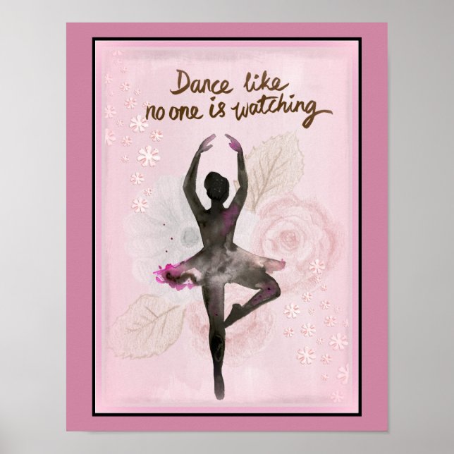 Ballerina Dance Poster (Vorne)