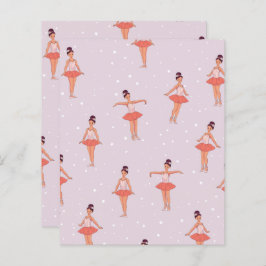 Ballerina Dance Scrapbook Paper