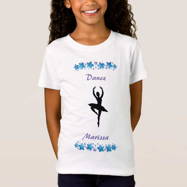 Ballerina Dance Star T - Shirt (Vorderseite)
