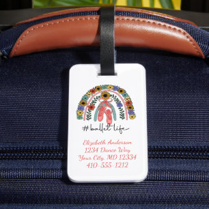 Ballerina Dance Studio Ballet Instructor Dancer Gepäckanhänger