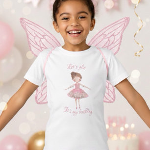 Ballerina Dancer Geburtstagsparty T-Shirt