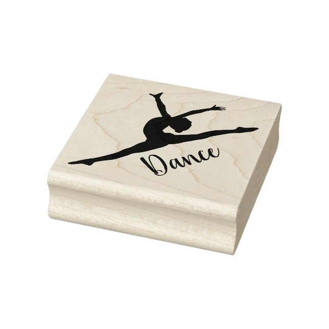 Ballerina Dancer Gummistempel (Stempel)
