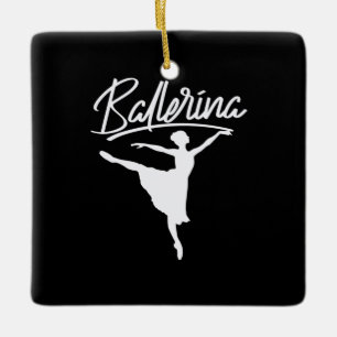 Ballerina Dancer Keramikornament