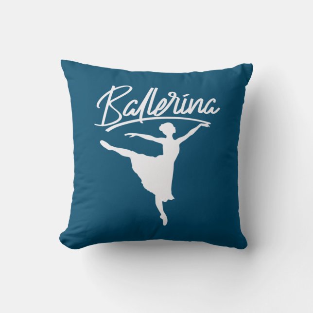 Ballerina Dancer Kissen (Vorderseite)
