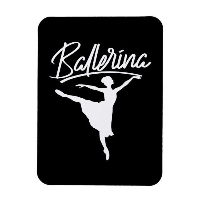 Ballerina Dancer Magnet (Vertikal)
