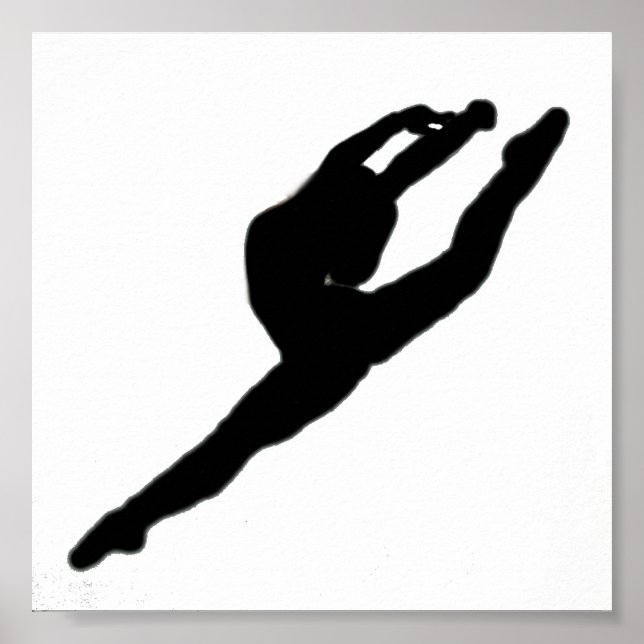 Ballerina Dancer Poster (Vorne)