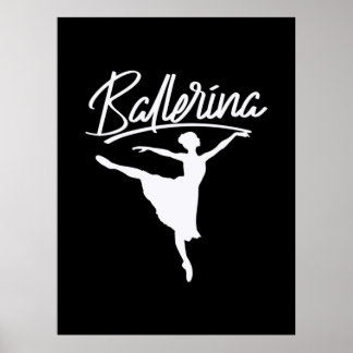 Ballerina Dancer Poster
