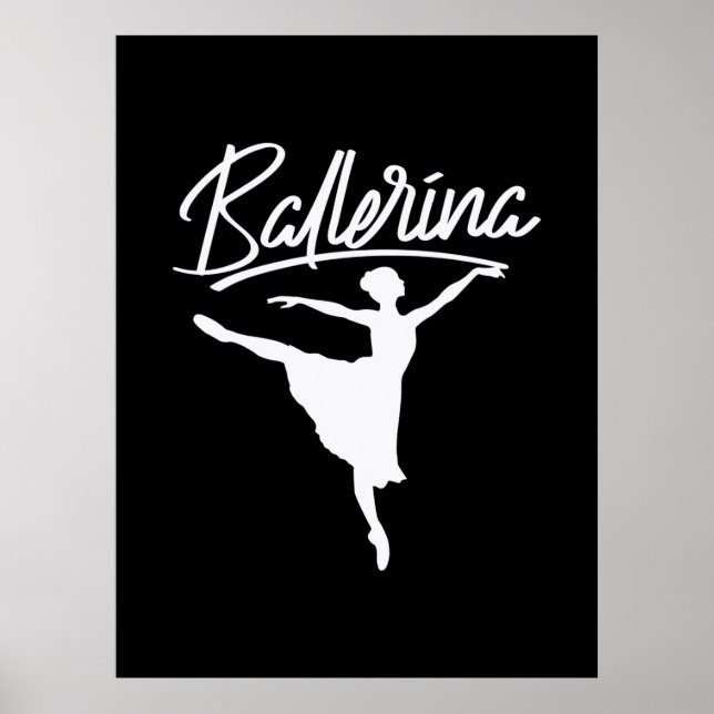 Ballerina Dancer Poster (Vorne)