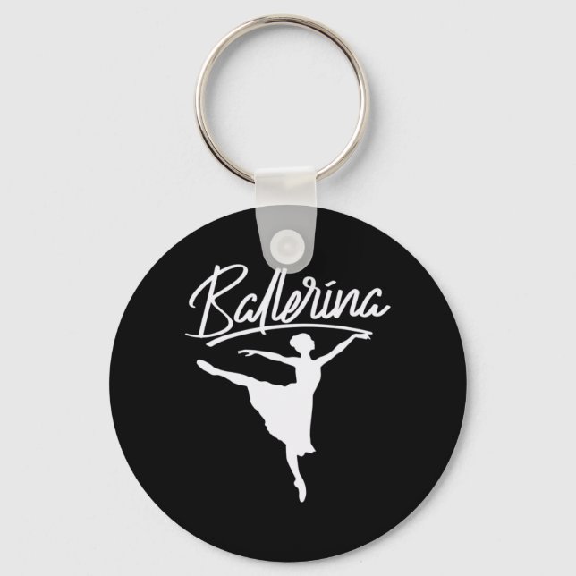 Ballerina Dancer Schlüsselanhänger (Vorderseite)