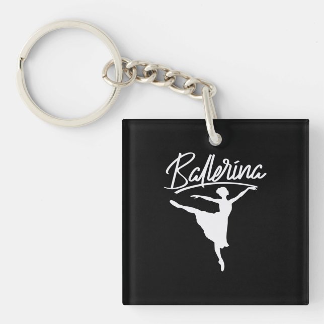 Ballerina Dancer Schlüsselanhänger (Vorderseite)