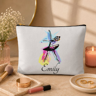 Ballerina Dancer Thema Wasserfarbe Zubehörtasche