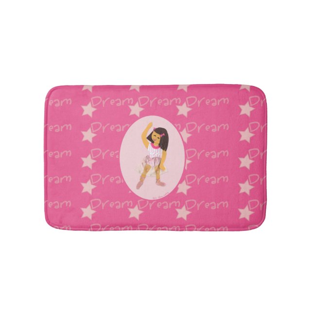 Ballerina Dreams Bathmat Badematte (Vorderseite)