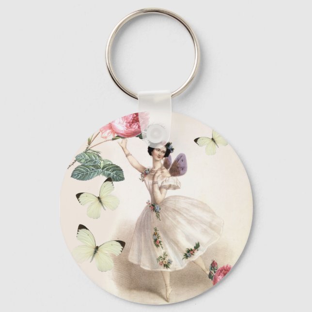 Ballerina Fairy Schlüsselanhänger (Vorderseite)