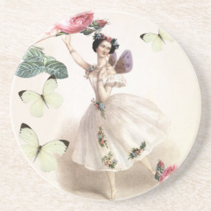 Ballerina Fairy Untersetzer