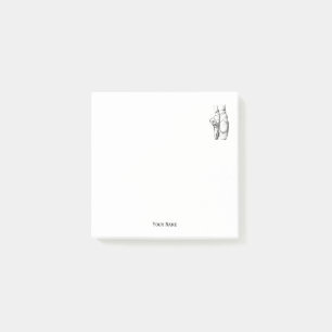 Ballerina Feet auf Pointe #1 Post-it Klebezettel