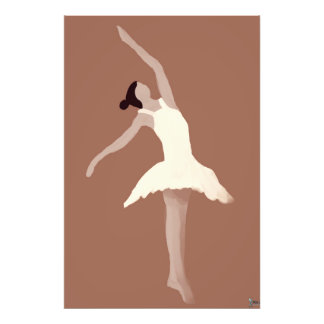 BALLERINA  FOTODRUCK