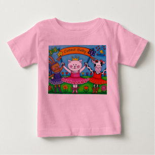 Ballerina-Freund-T-Shirt Baby T-shirt