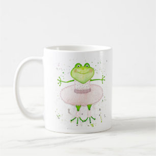 Ballerina Frog Kaffeetasse