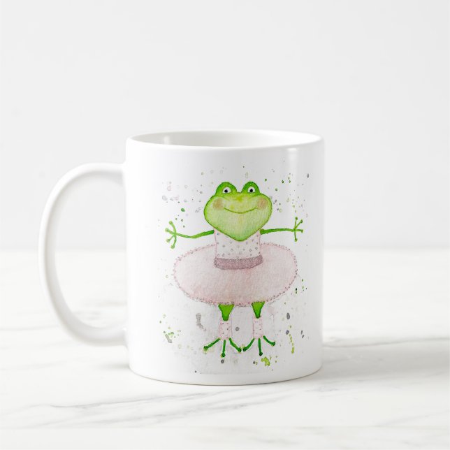 Ballerina Frog Kaffeetasse (Links)