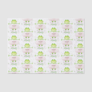 Ballerina Frog Seidenpapier