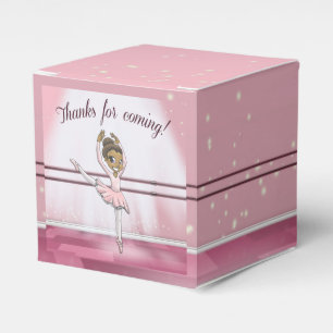 "Ballerina-Geburtstags-Bevorzugungs-Kasten Geschenkschachtel