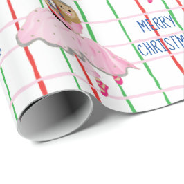 Ballerina Geschenkpapier