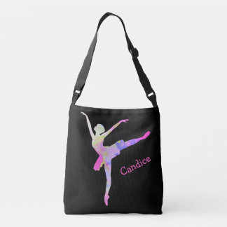 Ballerina-Gewohnheit ganz über Druck-Tasche Tragetaschen Mit Langen Trägern